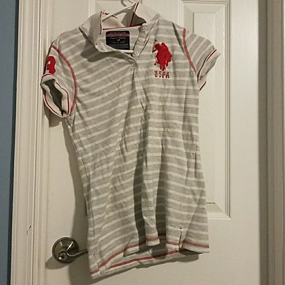 Striped Collar Shirt